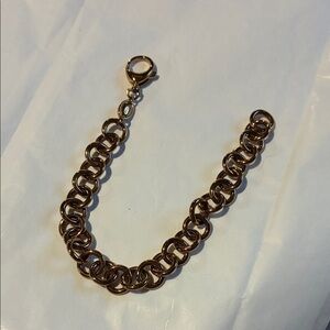 Fossil Gold-Tone Chain Bracelet